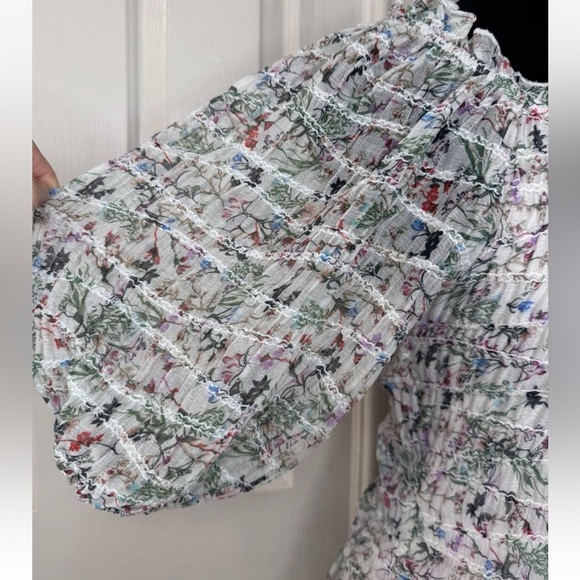 Hannah Banana Dress Womens Sz Small Or Girls Sz 16 Fairy Coquette Dainty Sheer - Picture 6 of 9